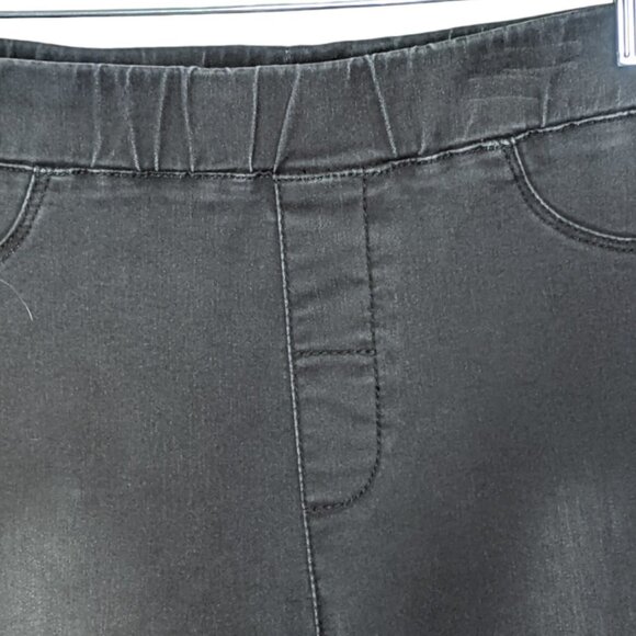 FIRE LOS ANGELES Cotton Blend Skinny Jeans Black Size Large - Picture 6 of 10